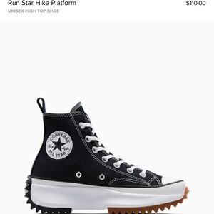 Converse run star hike platform